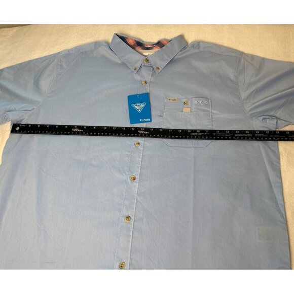Columbia Sportswear Men's Bonefish Shirt Light Blue, 2X-Large - Men's Fishing - Picture 7 of 13